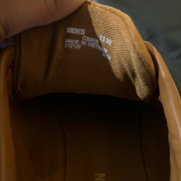 Cole Haan GrandPro OS Tennis Sneaker Tan Nubuck & Scarlet Flame Men's Size 11 W - Picture 8 of 8